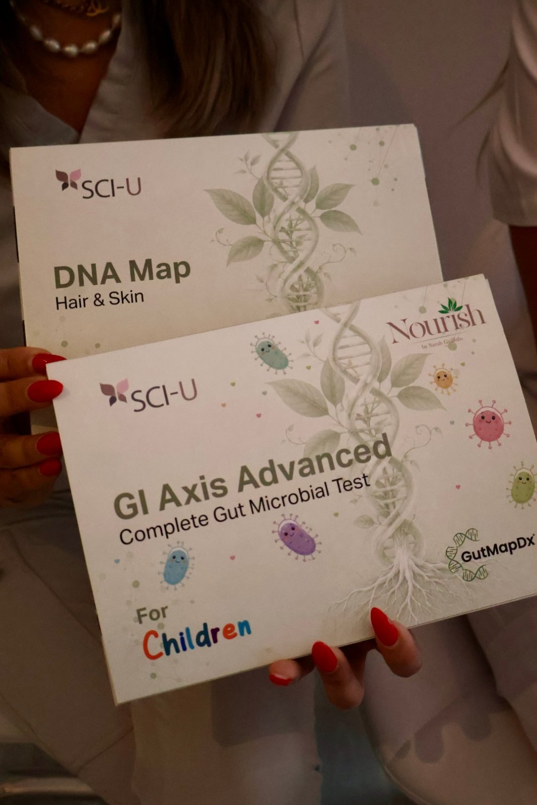 GI Axis Advanced gut microbial test kit for children from Sci-U Clinic and Nourish